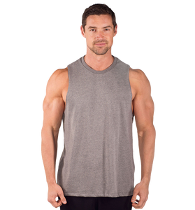 Combed Cotton Cut Sleeve Muscle Tee