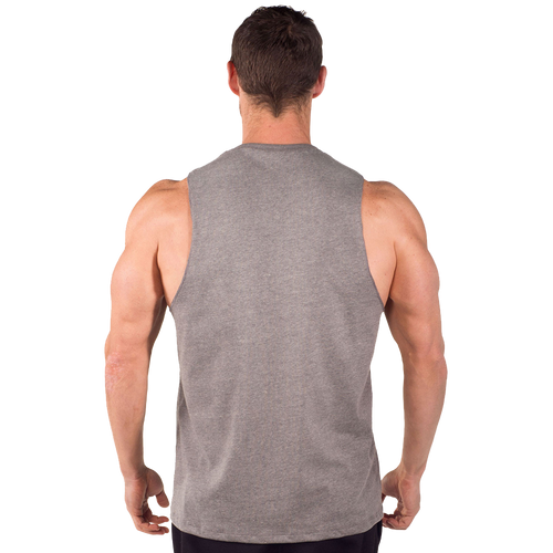 Combed Cotton Cut Sleeve Muscle Tee