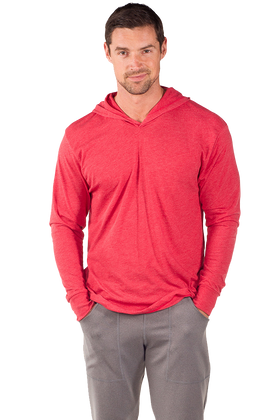 Long Sleeve Triblend Pullover Hoodie