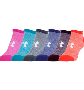 Ua Big Logo No Show 6 Pack