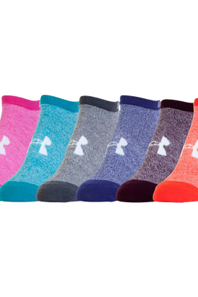 Ua Big Logo No Show 6 Pack