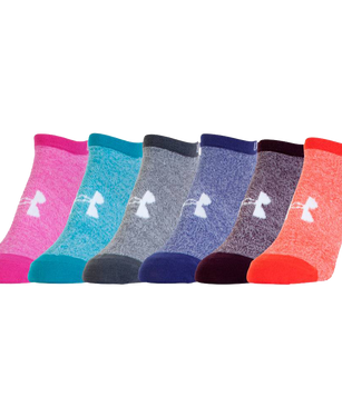 Ua Big Logo No Show 6 Pack