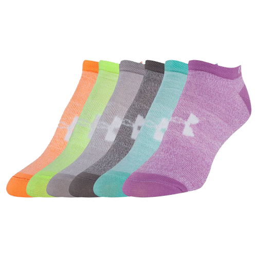 Ua Big Logo No Show 6 Pack