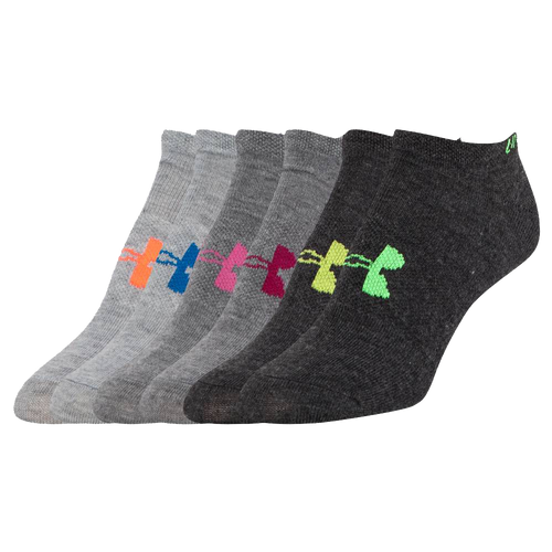 Ua Big Logo No Show 6 Pack